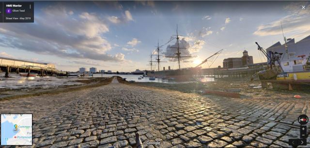 ships in port in portsmouth UK